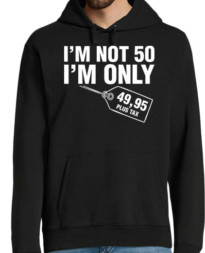 Sweat-shirt À Capuche Pour Homme Je not suis not 50