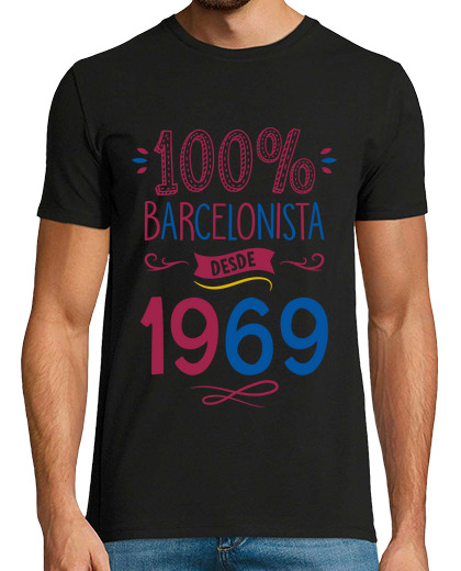 Image of 100 percent barcelona fan since 1969, 55 years
