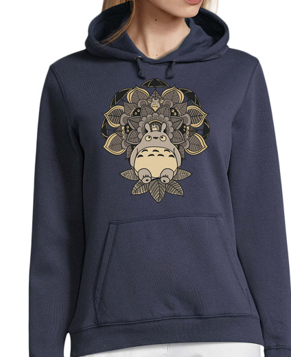 Sweat-shirt À Capuche Pour Femme voisin du mandala