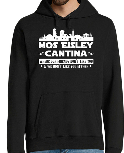 Sweat-shirt À Capuche Pour Homme mos eisley can tina (star wars)