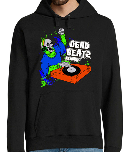 Sweat-shirt À Capuche Pour Homme morts dossiers beatz