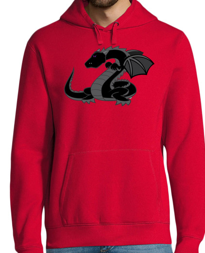 Sweat-shirt À Capuche Pour Homme bulle minecraft dragon