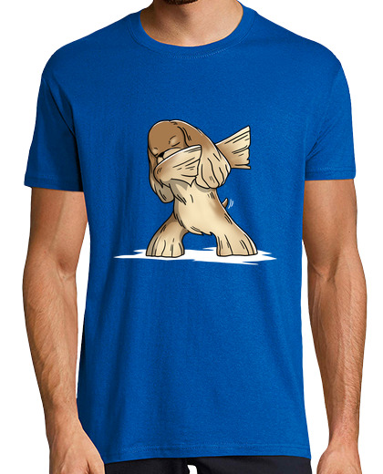 Camiseta Hombre Manga Corta Perro Cocker Spaniel DAB! laTostadora