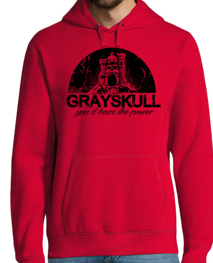 Sweat-shirt À Capuche Pour Homme grayskull