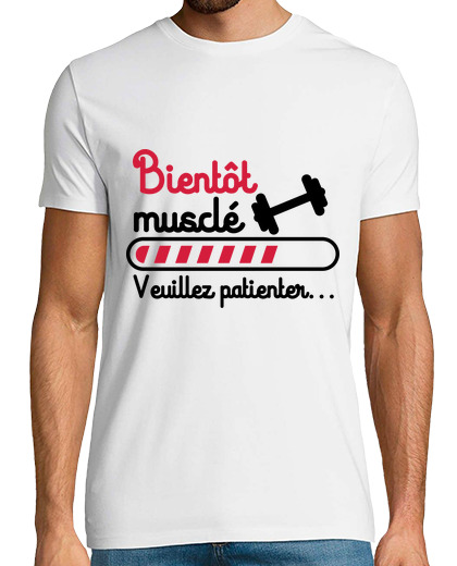 Image of t-shirt soon muscular bodybuilding