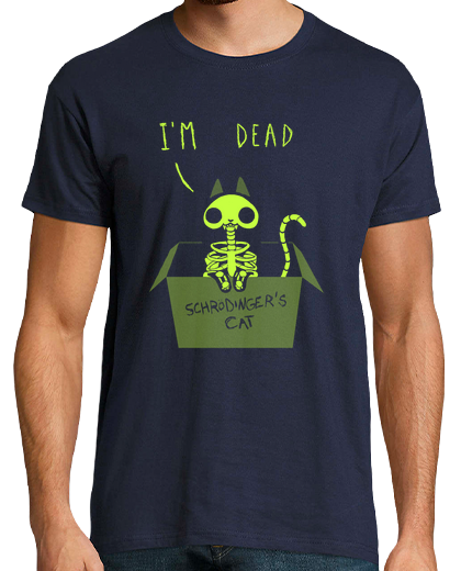 Image of shrodinger night t-shirt