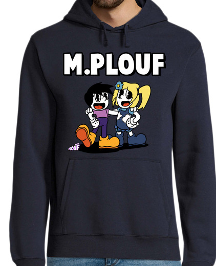 Sweat-shirt À Capuche Pour Homme M. et Mme Plouf par Osgilia - HOODIE Homme