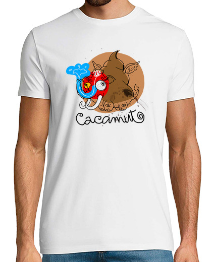 Tee Shirt Homme Manche Courte t-shirt cacamut