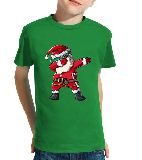 T-shirt bambino manica corta ho ho ho dab