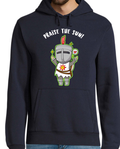 Sweat-shirt À Capuche Pour Homme chibi solaire - âmes sombres