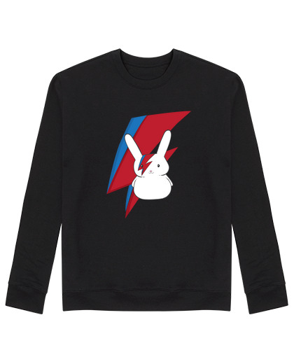 Sweat Unisexe Bowie de lapin