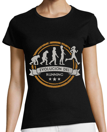 Image of evolution of running sport run marathon woman runner