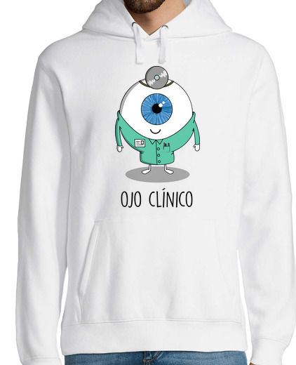 Sweat-shirt À Capuche Pour Homme oeil clinique