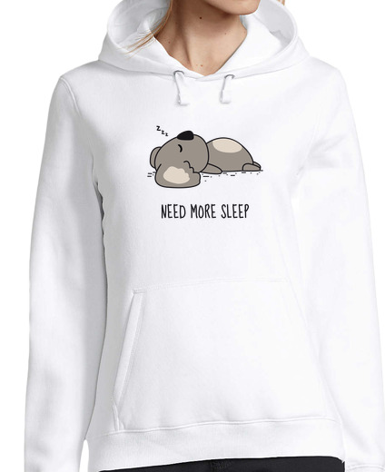 Sweat-shirt À Capuche Pour Femme NEED MORE SLEEP