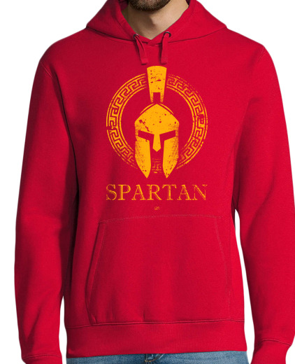 Sweat-shirt À Capuche Pour Homme Spartan gold Edt