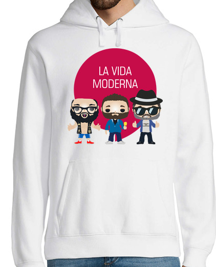 Sweat-shirt À Capuche Pour Homme la vie pop moderne