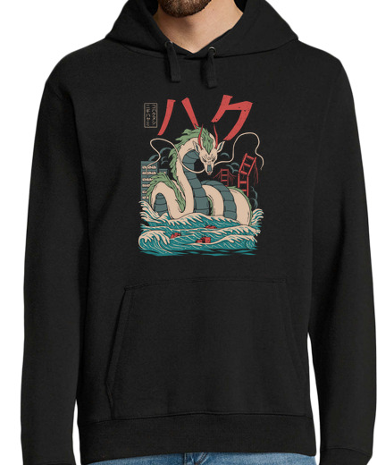 Sweat-shirt À Capuche Pour Homme Haku Kaiju