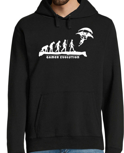 Sweat-shirt À Capuche Pour Homme Evolution Parachutiste