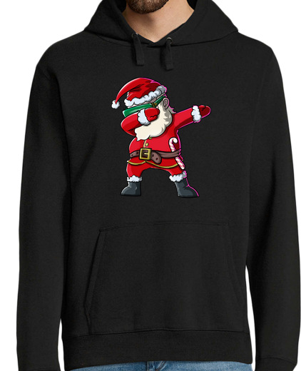 Sweat-shirt À Capuche Pour Homme ho ho ho dab