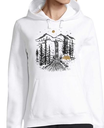 Sweat-shirt À Capuche Pour Femme jungle