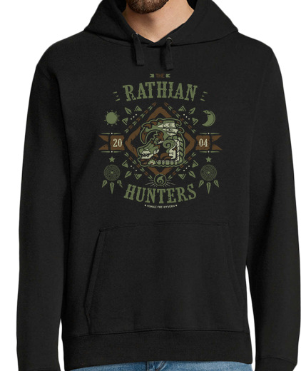 Sweat-shirt À Capuche Pour Homme les chasseurs rathiens