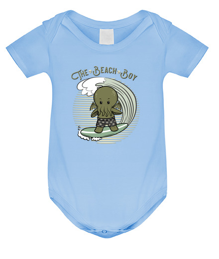 Body Bébé the beach boy cthulhu - parodie geek du