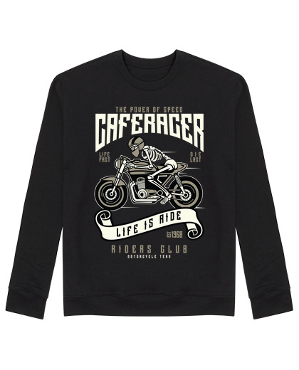 Sweat Unisexe vitesse de caferacer