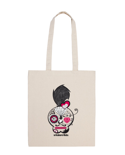 Bolsa De Tela calavera llevadera laTostadora