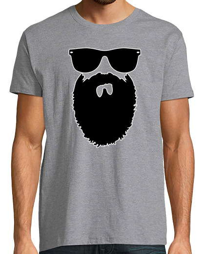 Image of hipster beard glasses poster vintage retro
