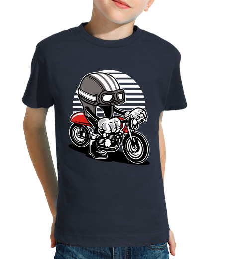 T-shirt bambino manica corta cschifo di caferacer