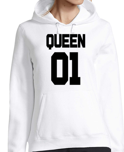 Sudadera Con Capucha Para Mujer Queen 01 jersey laTostadora