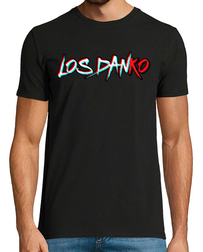 T-shirt uomo manica corta los logo danko 2019 3d