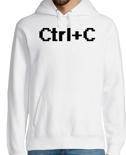 Sweat-shirt À Capuche Pour Homme ctrl c