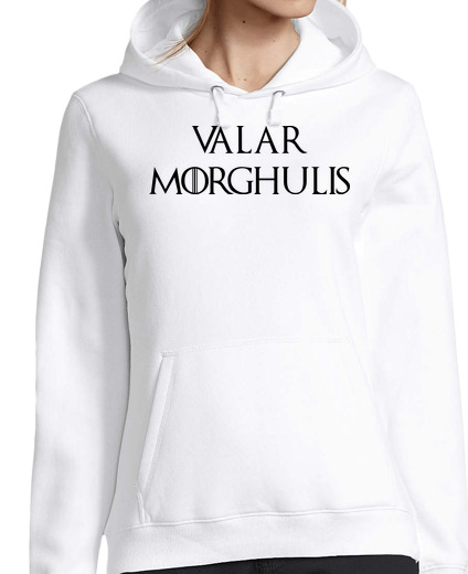 Sweat-shirt À Capuche Pour Femme Game of thrones : Valar Morghulis