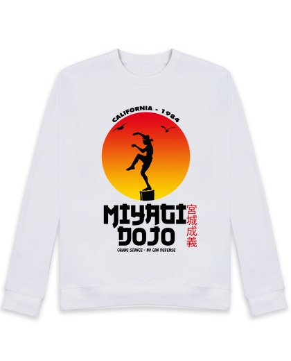 Sudadera Sin Capucha Unisex Miyagi Dojo laTostadora