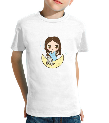 T-shirt bambino manica corta t-shirt lunare speciale