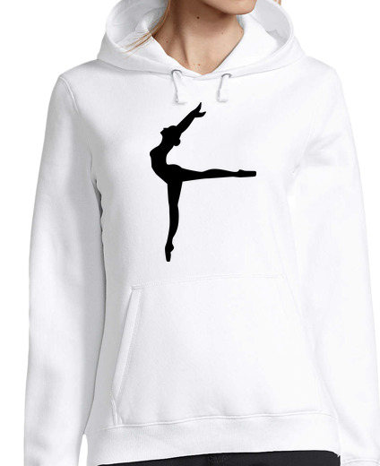 Sweat-shirt À Capuche Pour Femme ballerine ballerine