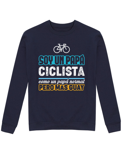 Sweat Unisexe papa cycliste