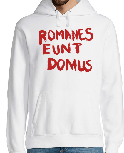 Sweat-shirt À Capuche Pour Homme romanes eunt domus (la vie de brian)