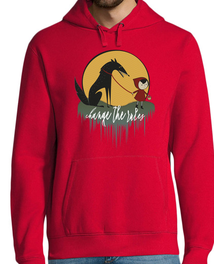 Sweat-shirt À Capuche Pour Homme c ape rouge féministe rucita contger le