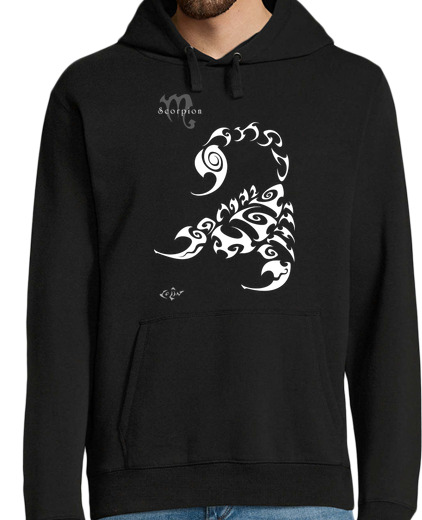 Sweat-shirt À Capuche Pour Homme Scorpion