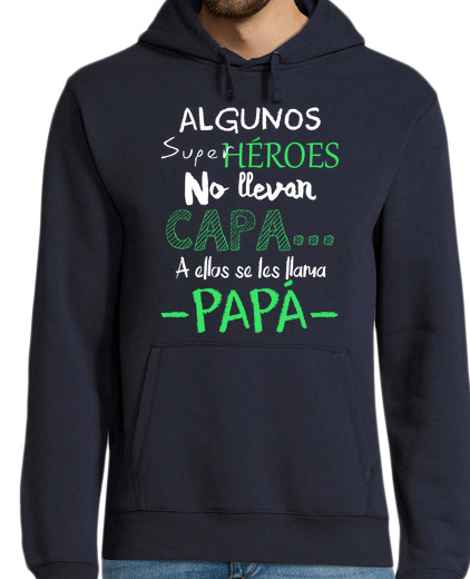 Sweat-shirt À Capuche Pour Homme papa super-héros