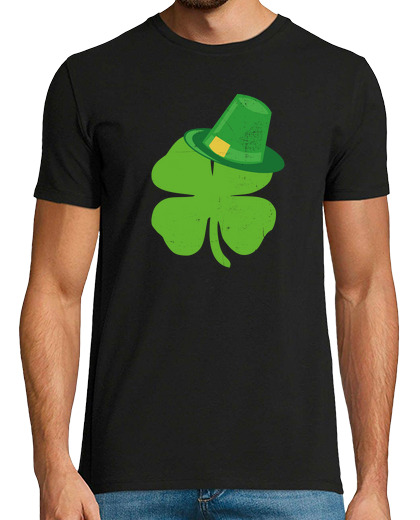 Image of shamrock leprechaun lucky st. patrick
