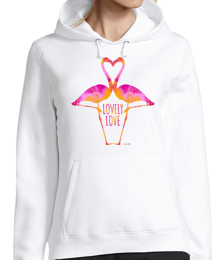 Sweat-shirt À Capuche Pour Femme love love