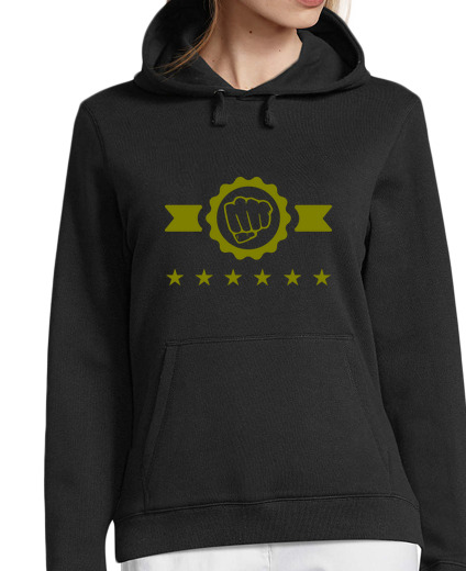 Sweat-shirt À Capuche Pour Femme Krav Maga / Krav-Maga