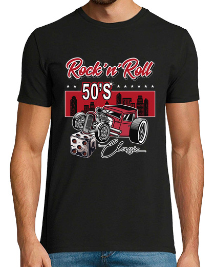 Image of t shirt rockabilly 50s classic hotrod usa