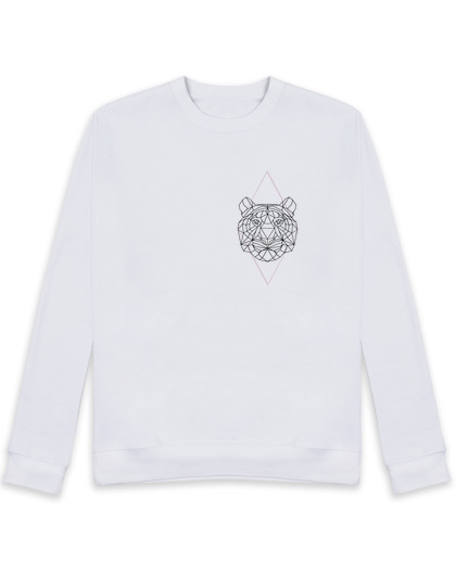 Sweat Unisexe Homme, sweat, blanc