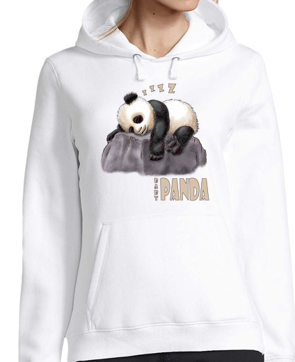 Sweat-shirt À Capuche Pour Femme panda tx