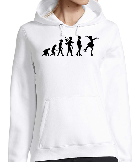 Sweat-shirt À Capuche Pour Femme roller danse évolution 2