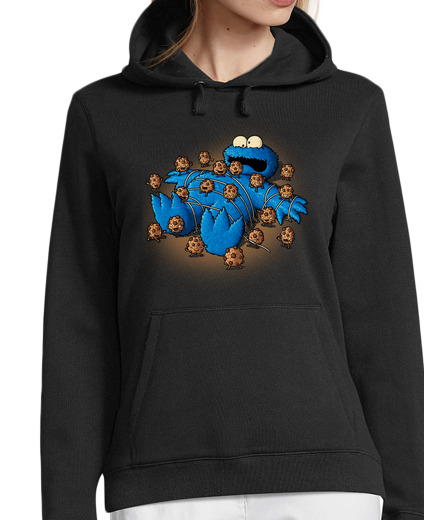 Sweat-shirt À Capuche Pour Femme Monstre Gulliver